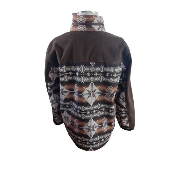 Powder river outfitters outer layer southwestern ski outer layer packable hood p - Picture 2 of 4